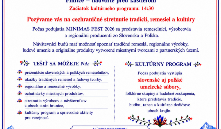 Fotka - Minimas fest 2026